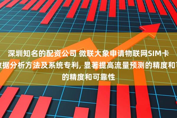 深圳知名的配资公司 微联大象申请物联网SIM卡流量数据分析方法及系统专利, 显著提高流量预测的精度和可靠性